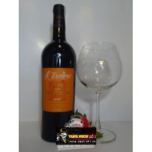 Vang Pháp LExcellence Clos Des Menuts thượng hạng bn1