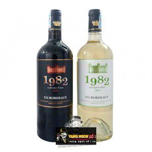 Vang Pháp 1982 UG Bordeaux Đỏ - Trắng uống ngon