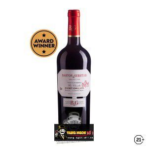 Vang Pháp Barton Guestier Saint Emilion Roi Chevalier uống ngon