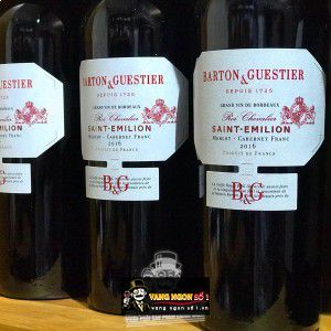 Vang Pháp Barton Guestier Saint Emilion Roi Chevalier uống ngon bn2