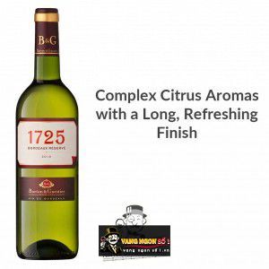 Rượu vang 1725 Barton Guestier Bordeaux uống ngon bn2