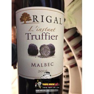 Vang Pháp Rigal Linstant Truffier Malbec uống ngon bn2