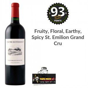 Vang Pháp Tertre Roteboeuf Saint Emilion Grand Cru Mitja Ville uống ngon bn1