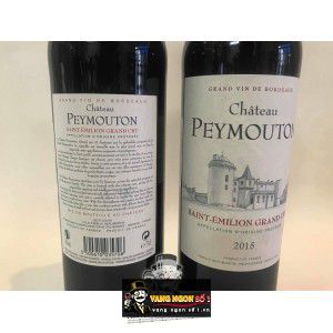 Vang Pháp Chateau Peymouton Saint- Emilion Grand Cru uống ngon bn2