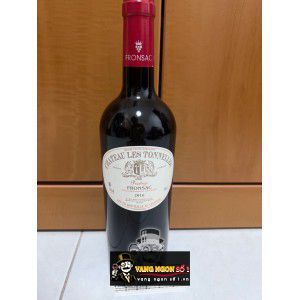 Vang Pháp Chateau Les Tonnelles Fronsac uống ngon bn1