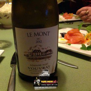 Vang Pháp Le Mont Vouvray Demi Sec Sauvion uống ngon bn1