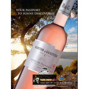 Vang Pháp Barton Guestier Cotes De Provence Passeport uống ngon bn1