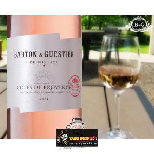 Vang Pháp Barton Guestier Cotes De Provence Passeport uống ngon bn2