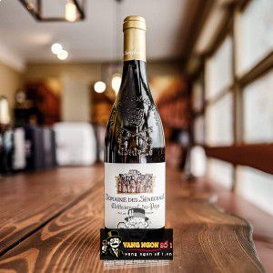 Vang Pháp Chateauneuf du Pape Domaine des Senechaux Blanc cao cấp bn3