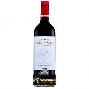 Vang Pháp Chateau Graves De Rabion Saint Emilion uống ngon
