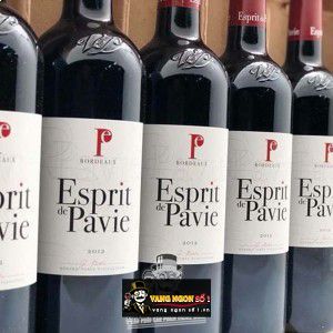Vang Pháp Esprit de Pavie Merlot Bordeaux thượng hạng bn1