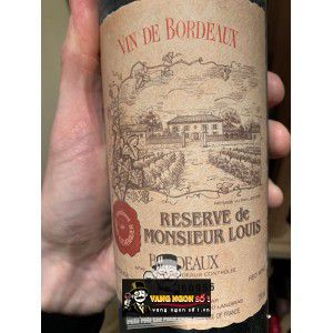 Vang Pháp Monsieur Louis Bordeaux uống ngon bn1