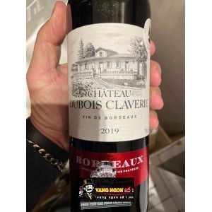 Vang Pháp Chateau Dubois Claverie Bordeaux uống ngon bn3