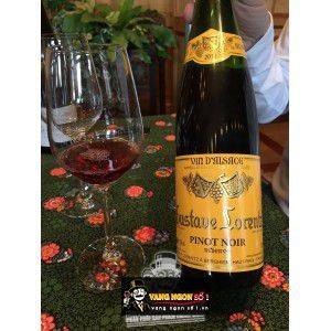 Vang Pháp Gustave Lorentz Pinot Noir Alsace thượng hạng bn1