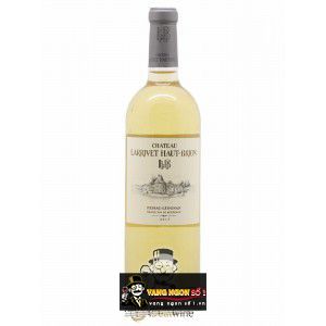 Vang Pháp Chateau Larrivet Haut Brion white Pessac Leognan thượng hạng