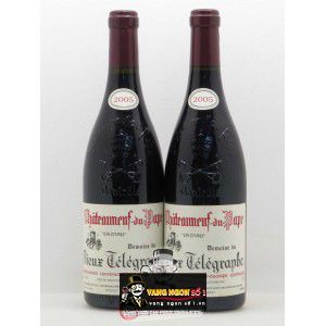 Vang Pháp Domaine du Vieux Telegraphe La Crau Chateauneuf du Pape cao cấp bn1