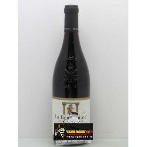 Vang La Bernardine Chateauneuf du Pape MChapoutier cao cấp bn2