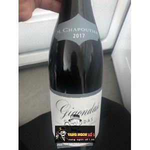 Vang Pháp Gigondas M.Chapoutier thượng hạng bn3