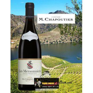 Vang Pháp Les Meysonniers Crozes Hermitage M.Chapoutier cao cấp bn2