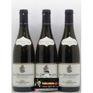 Vang Pháp Les Meysonniers Crozes Hermitage M.Chapoutier cao cấp bn3