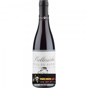 Vang Pháp Belleruche Cotes Du Rhone M.chapoutier uống ngon bn1
