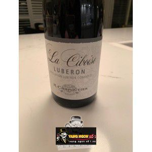 Vang Pháp La Ciboise Luberon M.Chapoutier uống ngon bn2