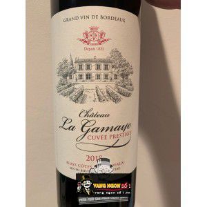 Vang Pháp La Gamaye Chateau Cotes de Blaye uống ngon bn1