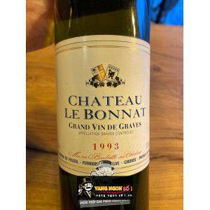 Vang Pháp Chateau Le Bonnat Graves thượng hạng bn1
