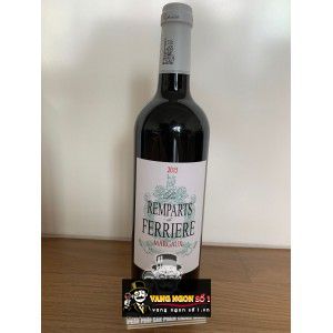 Vang Pháp Les Remparts de Ferriere Margaux cao cấp bn3