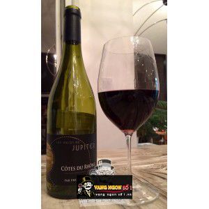 Vang Pháp Les Halos de Jupiter Vacqueyras uống ngon bn2