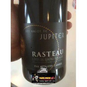 Vang Pháp Les Halos de Jupiter Rasteau thượng hạng bn1