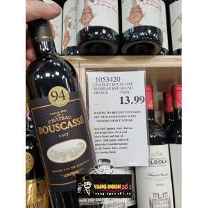 Vang Pháp Chateau Bouscasse Madiran Alain Brumont cao cấp bn3