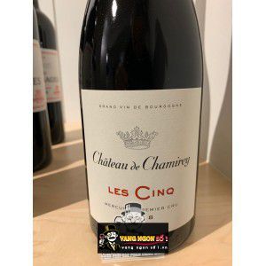 Vang Pháp Chateau de Chamirey Les Cinq Mercurey cao cấp bn2