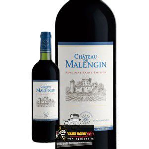 Vang Pháp Chateau de Malengin Montagne Saint Emilion uống ngon bn2