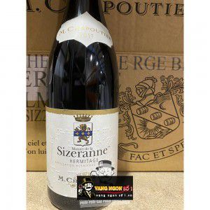 Vang Pháp M Chapoutier La Sizeranne Hermitage uống ngon bn3