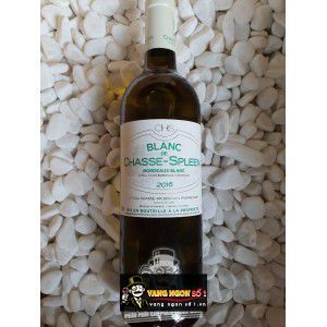 Vang Pháp Blanc de Chasse Spleen Bordeaux Blanc cao cấp bn3