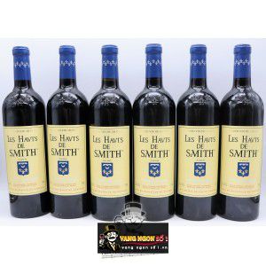 Vang Pháp Les Hauts de Smith Pessac Leognan thượng hạng bn1