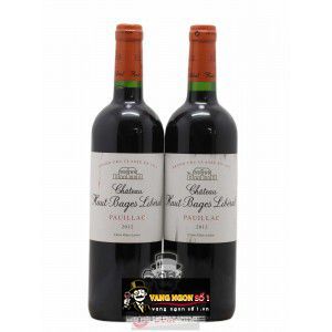 Vang Pháp Chateau Haut Bages Liberal Pauillac uống ngon bn2