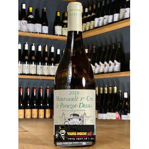 Vang Pháp Meursault 1er Cru Le Poruzot Dessus Remi Jobard thượng hạng bn3
