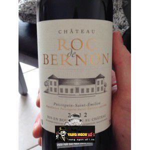 Vang Pháp Chateau Roc De Bernon Puisseguin Saint Emilion uống ngon bn1