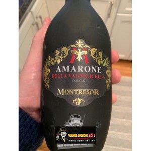 VANG Ý AMARONE DELLA VALPOLICELLA MONTRESOR uống ngon bn1