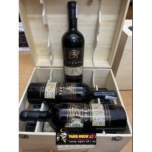 Rượu Vang Ý CHEOPE PRIMITIVO DI MANDURIA 18,5 ĐỘ SIÊU NGON bn2