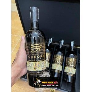 Rượu Vang Ý CHEOPE PRIMITIVO DI MANDURIA 18,5 ĐỘ SIÊU NGON bn3