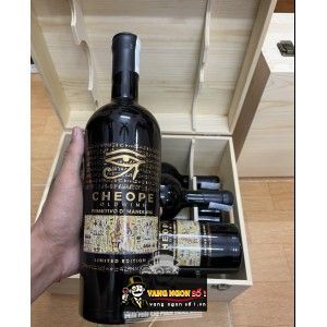 Rượu Vang Ý CHEOPE PRIMITIVO DI MANDURIA 18,5 ĐỘ SIÊU NGON