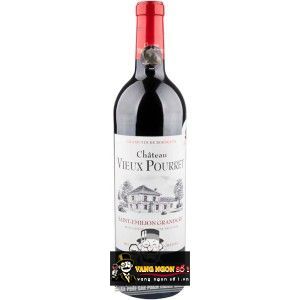 Vang Pháp Chateau Vieux Pourret Saint Emilion Grand Cru cao cấp