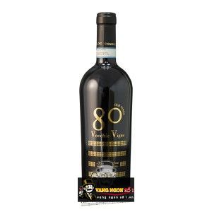 Rượu Vang 80 Vecchie Vigne 24 Karat Gold