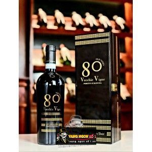 Rượu Vang 80 Vecchie Vigne 24 Karat Gold bn1
