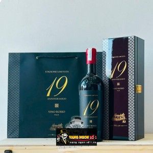 Rượu vang 19 Anniversario Vino Rosso 19độ Cao Cấp bn2