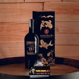 Rượu vang 60 Sessantanni Limited Edition 24 Karat Gold bn3