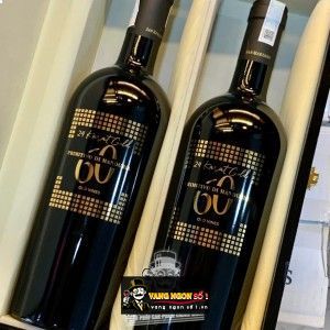 Rượu vang 60 Sessantanni Limited Edition 24 Karat Gold bn4